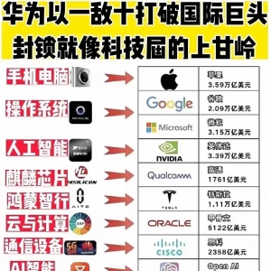 你们敢信吗？华为居然用一把“破剑”砍翻了十个国际巨头！ ...